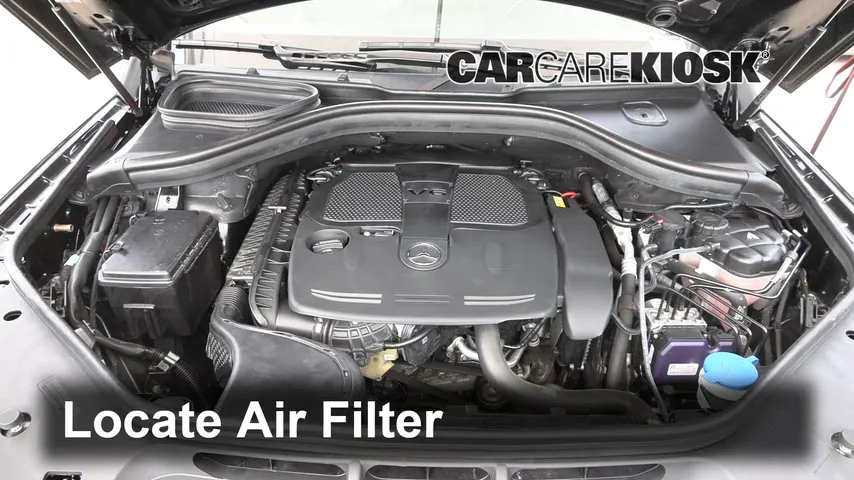 2018 Mercedes-Benz GLE350 4Matic 3.5L V6 Filtre à air (moteur)